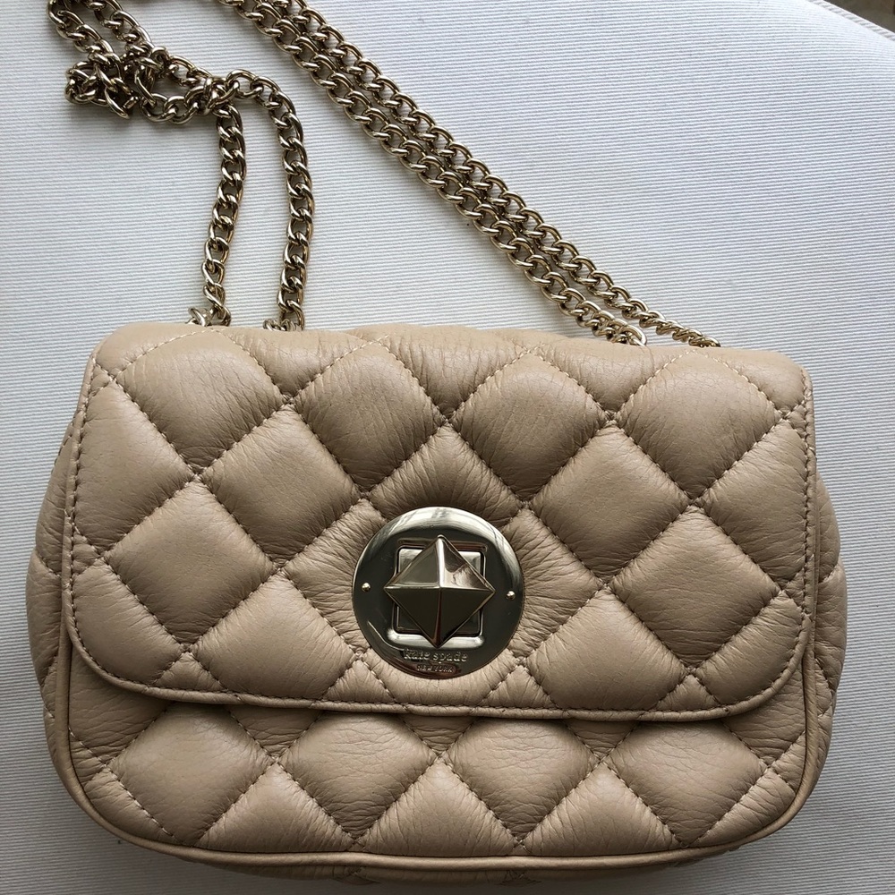 Nude Kate Spade Purse